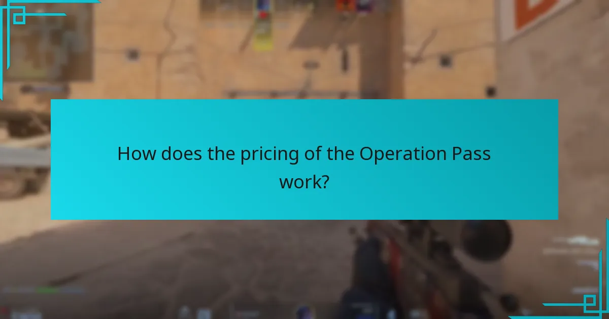 How does the pricing of the Operation Pass work?