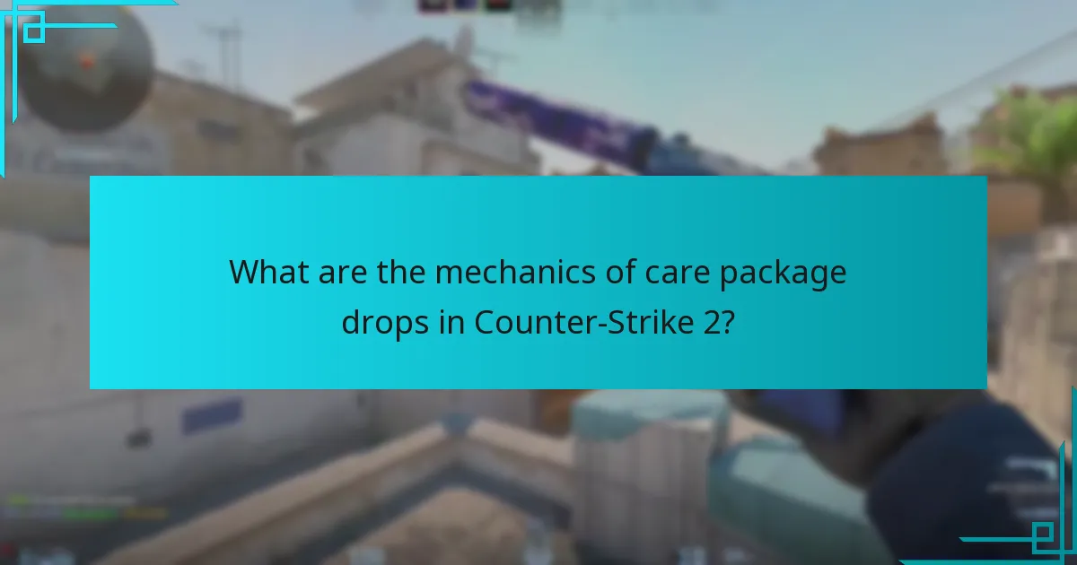 How do care package mechanics compare to previous Counter-Strike versions?