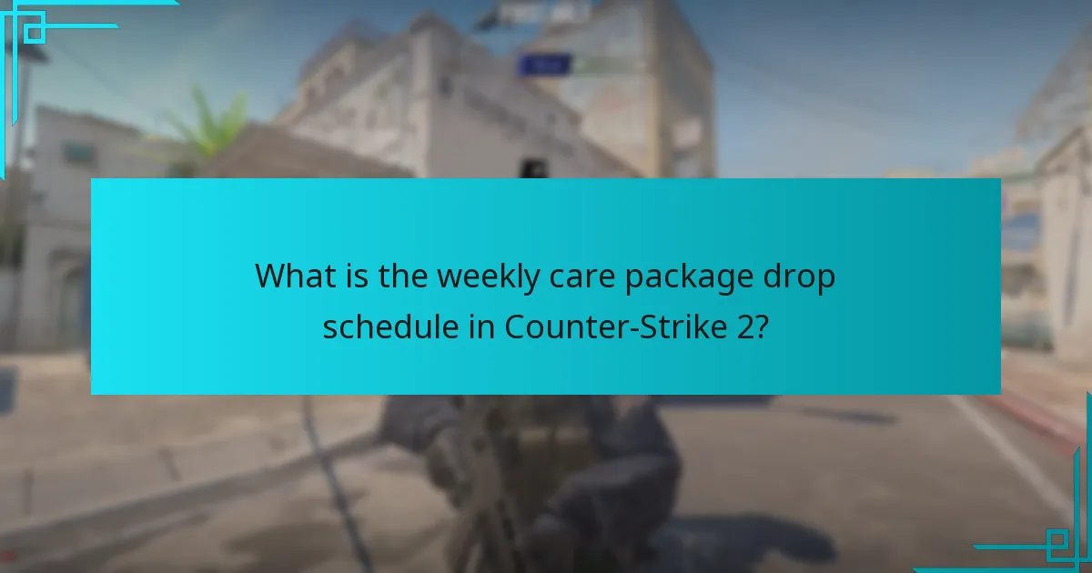 What are the community reactions to care package drops?