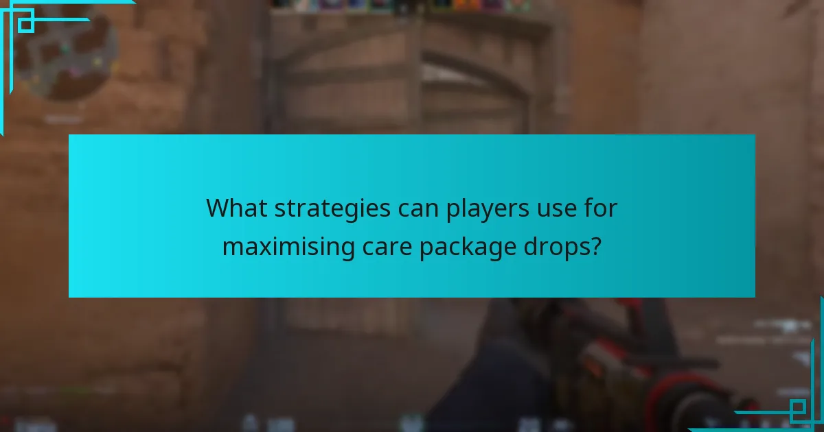 What are the risks associated with care package drops?